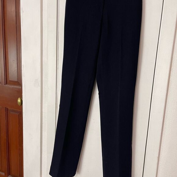 Per Se wool trousers dress pants in blue - Picture 7 of 8
